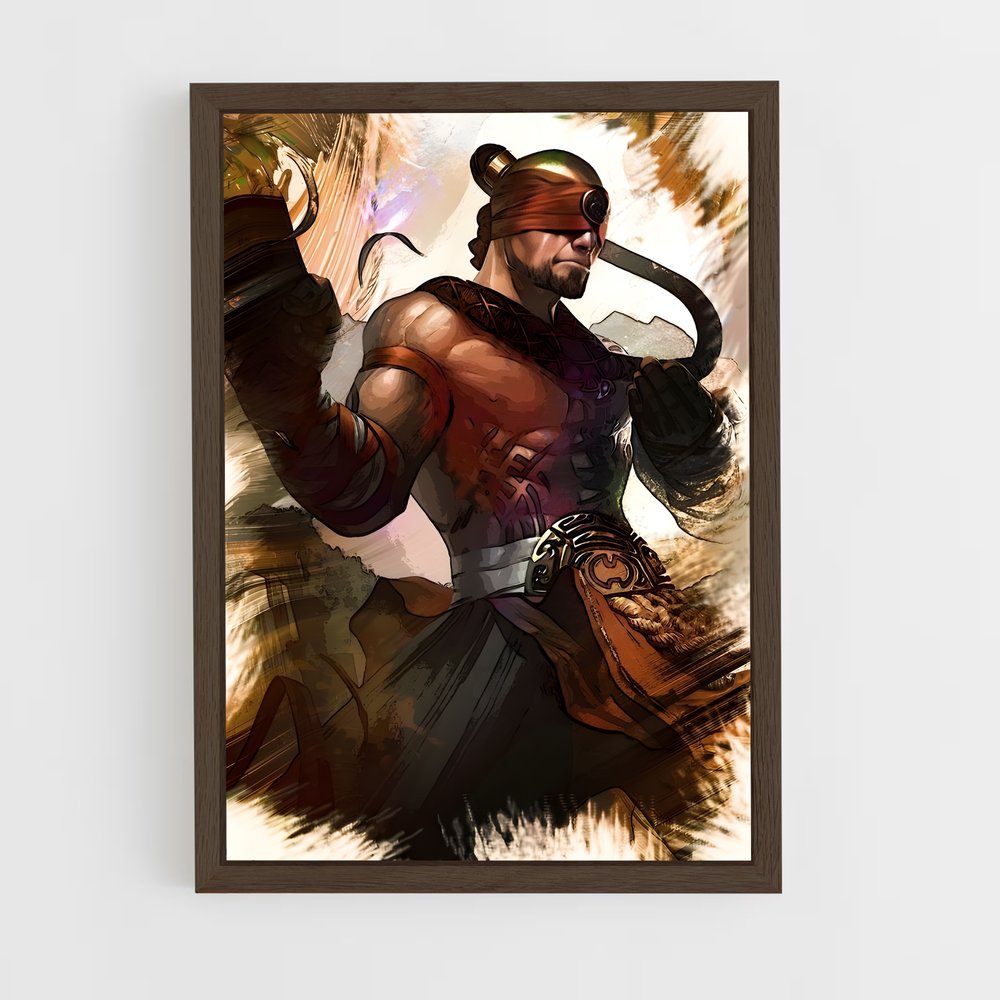 Poster Maître du Sabre – affiche League Of Legends (vue 5)